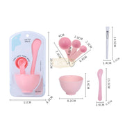 6-piece Face Mask Mixing Bowl Set Facial Bowl