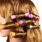 60pcs No Heat Hair Perm Rods With Elastic Rubber Band Set | 5 Sizes Hair Rollers