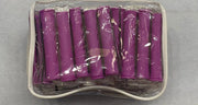 60pcs No Heat Hair Perm Rods With Elastic Rubber Band Set | 5 Sizes Hair Rollers