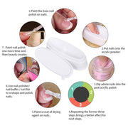 White Nail Powder Dipping Box | French Dip Powder Holder