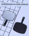 Handheld Mirror with Single Handle 18.5*15cm