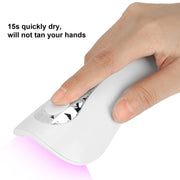 USB Rechargeable Handheld UV LED Nail Lamp YC01