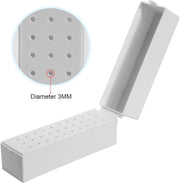 30 Holes Nail Drill Bit Holder (bits not included)