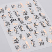 Nail Art Sticker | STZ-SJ009