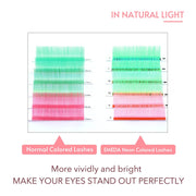 EMEDA Neon Glow in the Dark Lash Extension