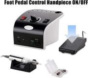 Nail Master Professional Nail Drill Machine 35, 000 RPM with Foot Pedal