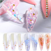 3D Flower Nail Art Charms