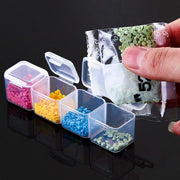 Multipurpose Plastic Storage Organizer | 28 mini containers