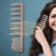 Wide Tooth Comb Style Hair Brush