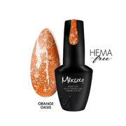 Mixcoco Soak-Off Gel Polish 15ml | Snow Gel Collection | Orange Oasis