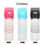 Hair Dye Applicator Bottle with Comb