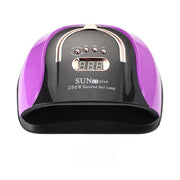 SUN C4 Plus UV LED Nail Lamp 256W | Purple/Black