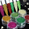 6pcs Fine Sugar Powder Nail Glitter Set | 11 Nail Powder