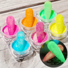 6pcs Fluorescent Sugar Powder Nail Glitter Set Nail Powder