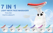 7-Color LED Face Skin Rejuvenation for Face & Neck Skin Care Machine