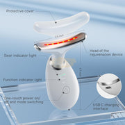 7-Color LED Face Skin Rejuvenation for Face & Neck Skin Care Machine