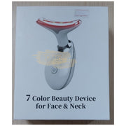7-Color LED Face Skin Rejuvenation for Face & Neck Skin Care Machine