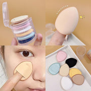 7 Pcs Set Finger Powder Puff Powder Puff