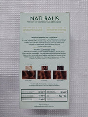 Naturalis Ammonia-Free Permanent Hair Color Cream Set | 7.7 Caramel | Vegan