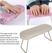 Foldable Hand Rest Manicure Station | Off-White
