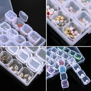 Multipurpose Plastic Storage Organizer | 28 mini containers