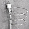 Wall Mounted Hair Dryer Holder Rack | Stainless Steel (Holder Only)