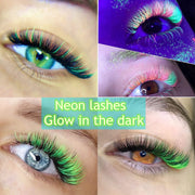 EMEDA Neon Glow in the Dark Lash Extension