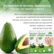 Foot Mask | Exfoliating | Shea Butter & Avocado ( 5 pairs)