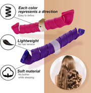 No Heat Magic Hair Curlers with hooks | 55cm