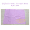 Disposable Water Absorbent Table Mat | Pink | 45*33cm