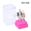 7pcs Nail Drill Bit Set with Storage Holder | DH 03 Drill Bit