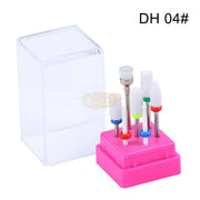 7pcs Nail Drill Bit Set with Storage Holder | DH 04 Drill Bit