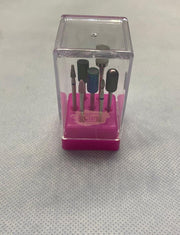 7pcs Nail Drill Bit Set with Storage Holder | DH 05 Drill Bit