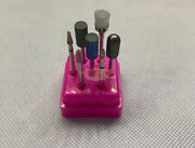 7pcs Nail Drill Bit Set with Storage Holder | DH 05 Drill Bit
