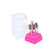 7pcs Nail Drill Bit Set with Storage Holder | DH 05 Drill Bit