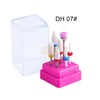 7pcs Nail Drill Bit Set with Storage Holder | DH 07 Drill Bit