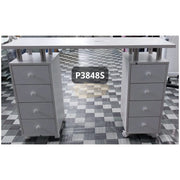 8-drawers Manicure Table on Wheels 119*45*77cm Manicure Tables