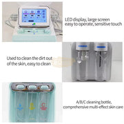 8-in-1 Aqua Facial Dermabrasion Machine | Multi-Function Beauty System HydraFacial Machine