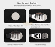 8 in 1 Professional Pedicure Tool Set | Black Foot Care