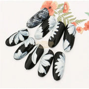 8 Pcs Nail Art Flower Drawing Brush Set | Colorful Nail Art Brush