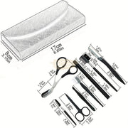 8-Piece Eyebrow Shaping Grooming Kit Brow Grooming Kit