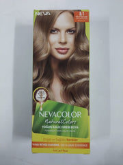 Nevacolor Natural Colors Permanent Hair Color Cream Set | 8.1 Light Ash Blonde
