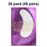 Lint Free Under Eye Gel Patch for Eyelash Extensions | Purple (1 pair per pack)