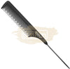Carbon Anti-Static Pin Tail Comb 8613 Hair Brush