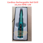 Cordless Rechargeable Nail Drill 26,000RPM 12W