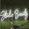 Neon Sign with Remote | White | Studio Beauty 120*36.62cm