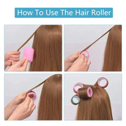 Self-Grip Hair Roller Curlers (6 pieces/pack)