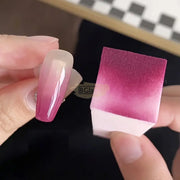 8PCS Nail Art Gradient Sponges | Triangle Wedge Applicators for Ombre & Blending Designs Makeup Sponge