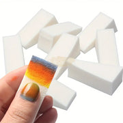 8PCS Nail Art Gradient Sponges | Triangle Wedge Applicators for Ombre & Blending Designs Makeup Sponge