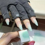 8PCS Nail Art Gradient Sponges | Triangle Wedge Applicators for Ombre & Blending Designs Makeup Sponge